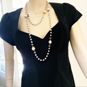 Vintage faux pearl necklace